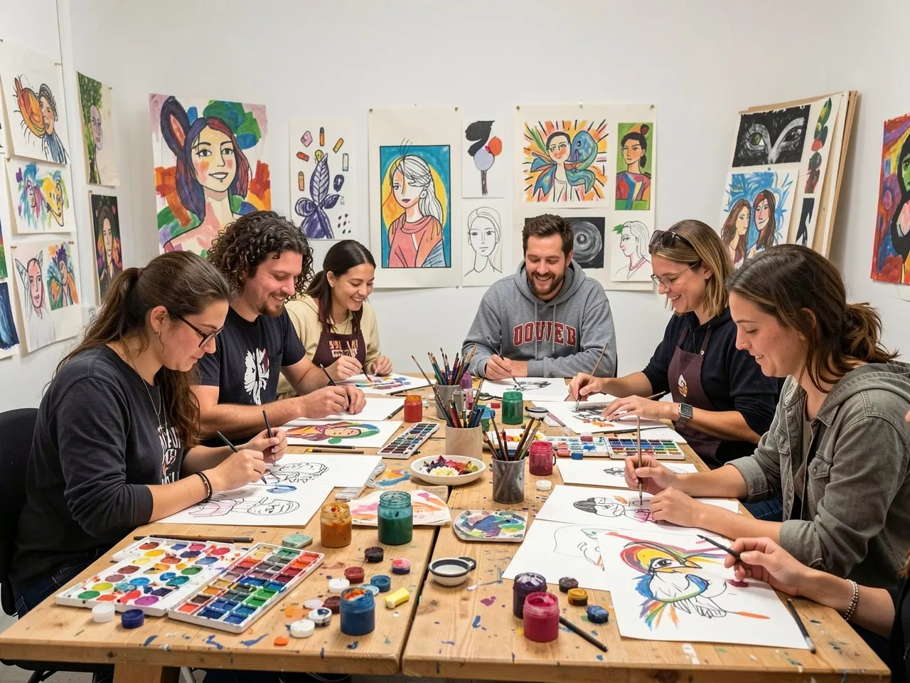 Private Group Art Session